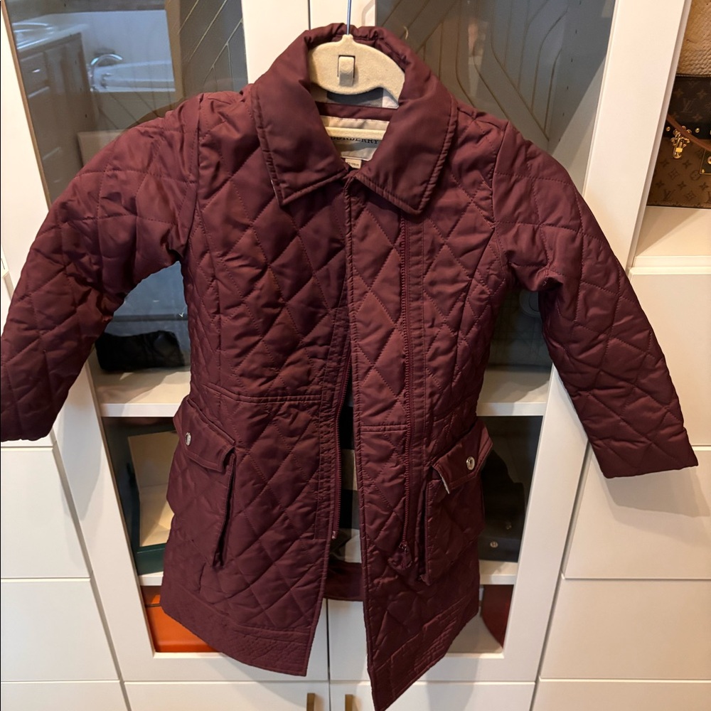 Girls Burberry jacket size 6